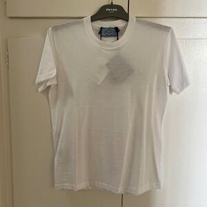 Prada white tee - S